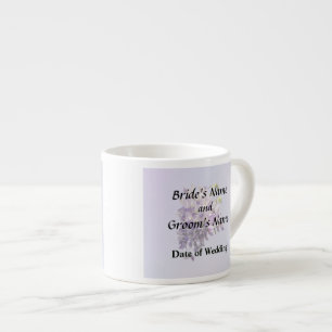 Delicate Wisteria Wedding Products Espresso Cup