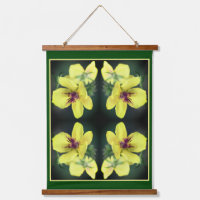 Delicate Yellow Wildflower Abstract Art