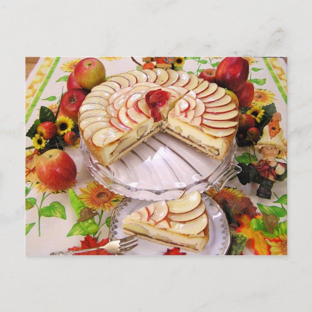 Delicious Apple Pie Postcard (Front)