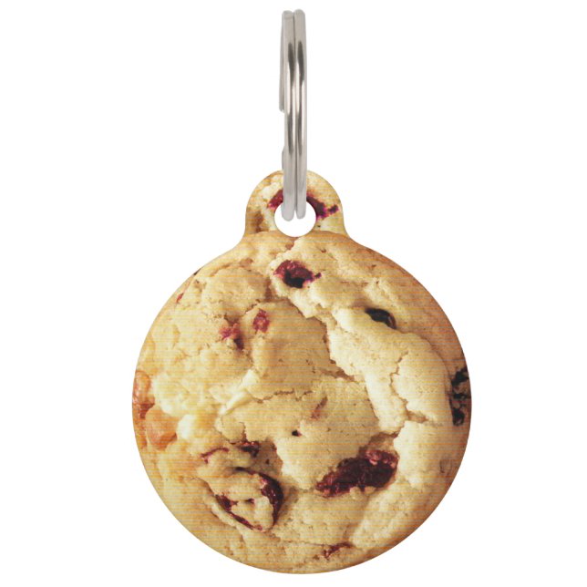 DELICIOUS BISCUIT COOKIE PET TAG (Front)