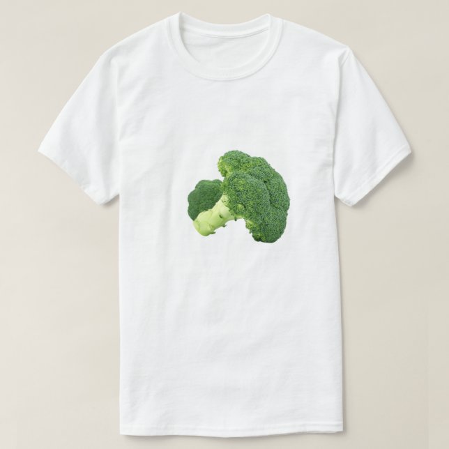 Delicious broccoli is here T-Shirt (Design Front)