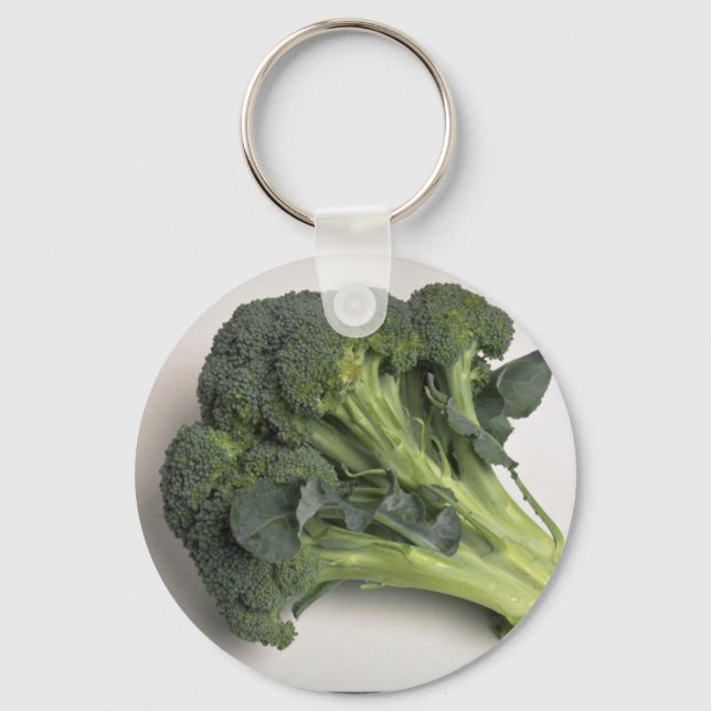 Delicious Broccoli Key Ring (Front)