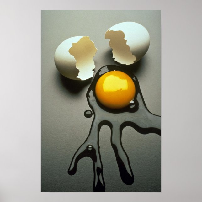 Delicious Broken egg Poster (Front)