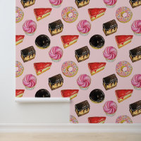 Delicious Cake Doughnut Dessert Food Pattern