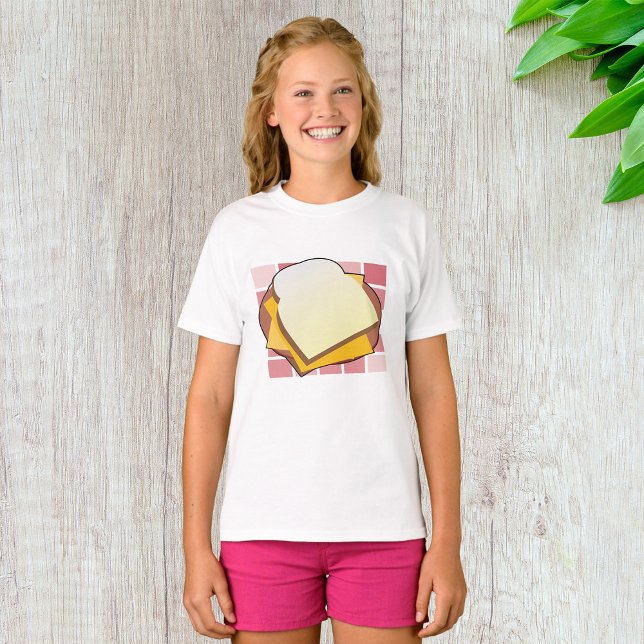 Delicious Cheese Sandwich Fun Food  T-Shirt (Creator Uploaded)