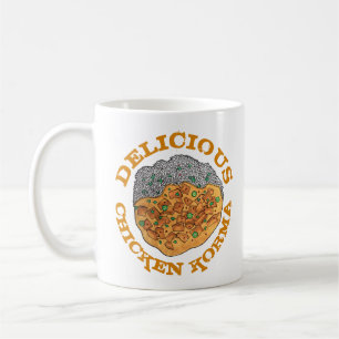 Delicious Chicken Korma Indian Food Cuisine Coffee Mug
