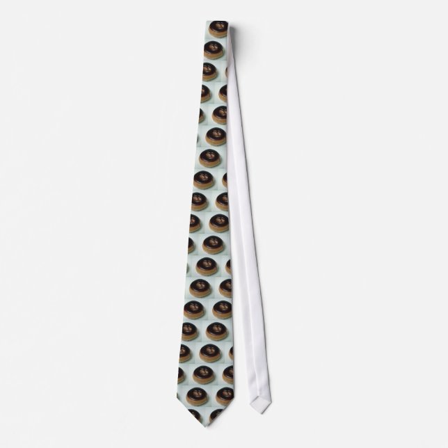 Delicious Chocolate-covered doughnut Tie (Front)