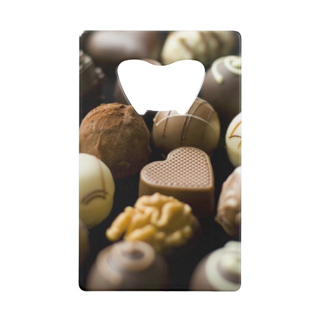 Delicious chocolate pralines (Front)