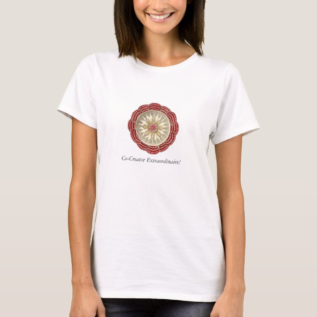 Delicious "Co-Creator Extraordinaire!" T-shirt (Front)