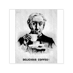 Delicious Coffee! Self-inking Stamp