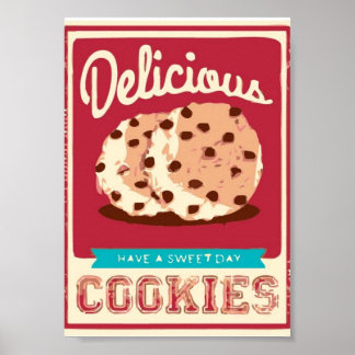 Delicious Cookies Poster