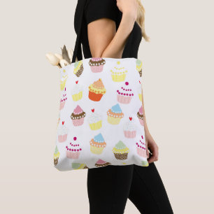 Delicious Decorated Birthday Cupcakes Tote Bag