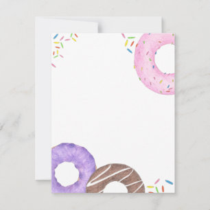 Delicious Donuts Note Card