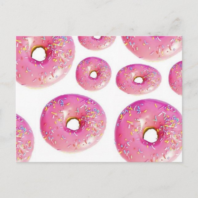 Delicious Donuts. Postcard (Front)