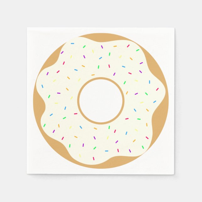 Delicious Doughnut Napkin (Front)