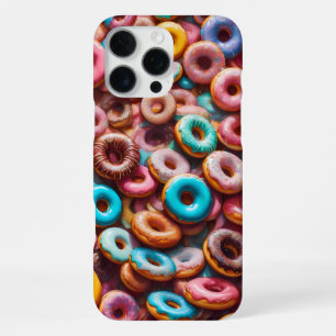 Delicious doughnut pattern iPhone 16 pro max case