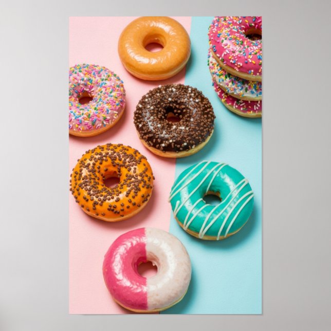 Delicious Doughnut  Poster (Front)