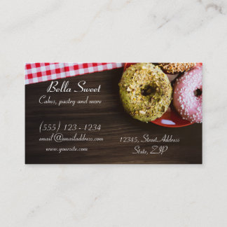 Delicious Doughnuts Business Card