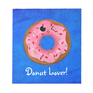 Delicious Doughnuts Notepad