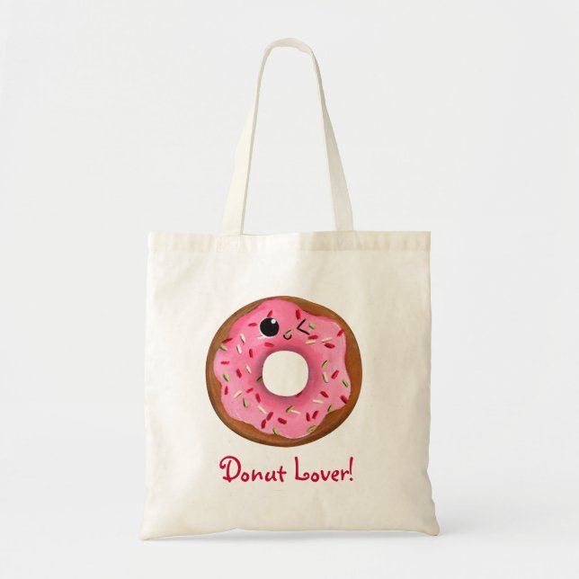 Delicious Doughnuts Tote Bag (Front)