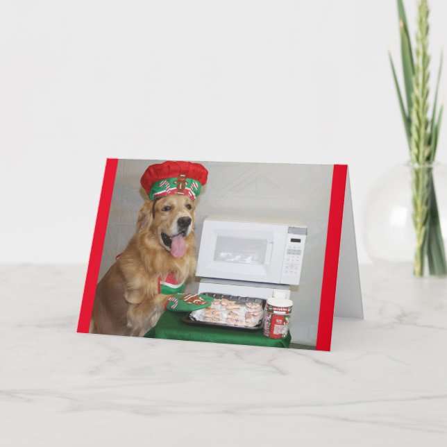 Delicious Golden Holiday Cookies (Front)