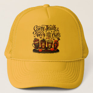 Delicious Halloween Coffee for Spooky Sips! Trucker Hat