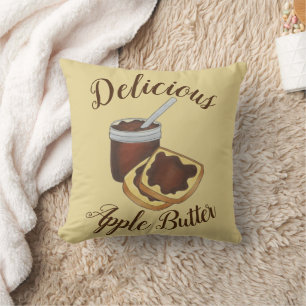 Delicious Homemade Apple Butter Pennsylvania Dutch Cushion