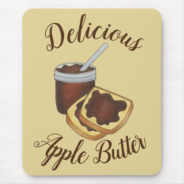 Delicious Homemade Apple Butter Pennsylvania Dutch Mouse Mat (Front)