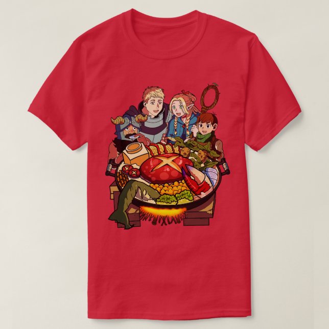 Delicious in Dungeon T-Shirt (Design Front)