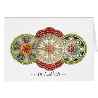 Delicious In Lak'ech Mandala Postcard