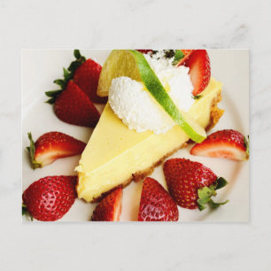 Delicious Key Lime Pie Postcard
