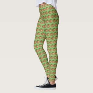 Delicious Knishes Spinach Knish Jewish Deli Food Leggings