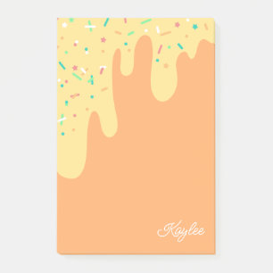 Delicious Mango Frosting Sprinkles Your Name Post-it Notes