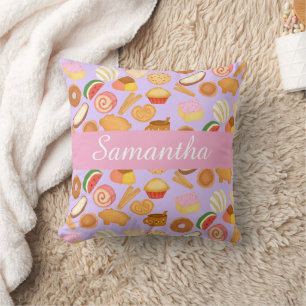 Delicious Mexican Pan Dulce Sweet Bread Cushion
