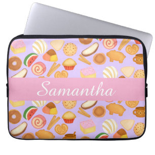Delicious Mexican Pan Dulce Sweet Bread Laptop Sleeve