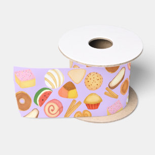 Delicious Mexican Pan Dulce Sweet Bread Satin Ribbon