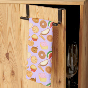 Delicious Mexican Pan Dulce Sweet Bread Tea Towel