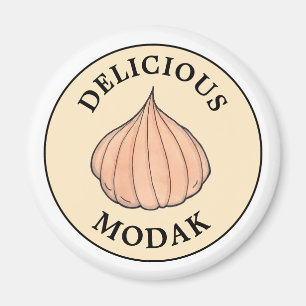 Delicious Modak Coconut Mithai Indian Sweet Magnet