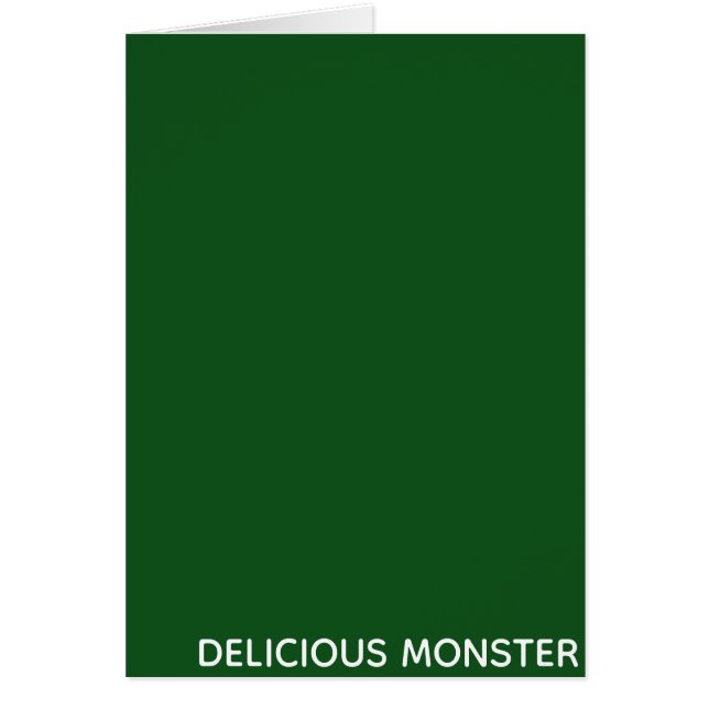 Delicious Monster green color name (Front)