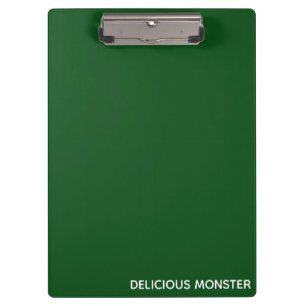 Delicious Monster green color name Clipboard
