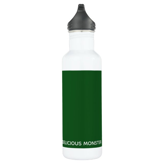 Delicious Monster green colour name 710 Ml Water Bottle (Right)