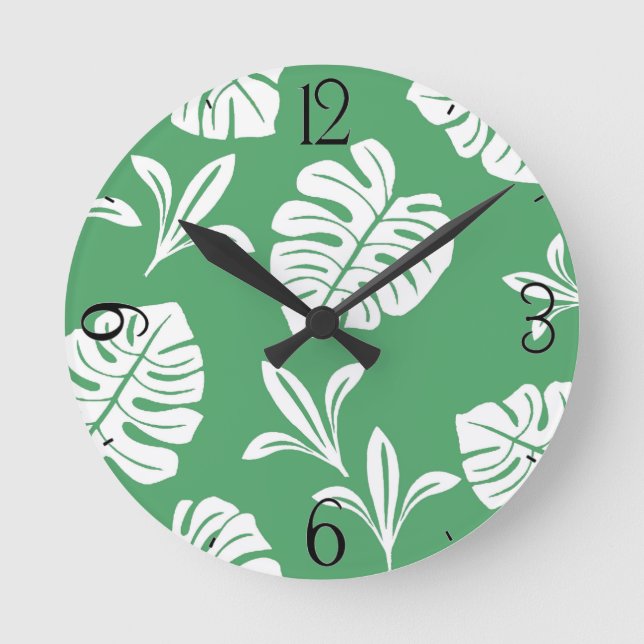 Delicious Monster Round Clock (Front)