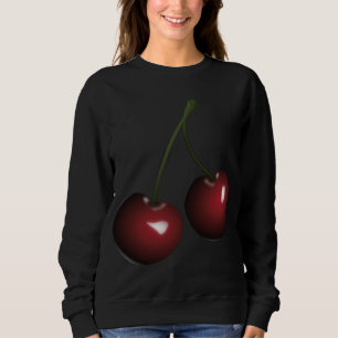 Delicious Pair of Cherries Fruit Snack Sweatshirt