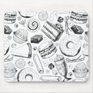 Delicious pattern mouse mat