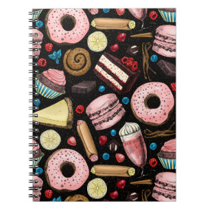 Delicious pattern notebook