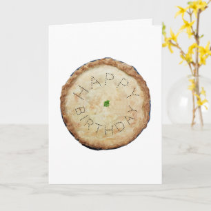 Delicious Pie Funny Birthday Card