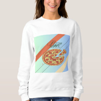 Delicious Pizza Lovers T-Shirt – Fun Italian Food Sweatshirt