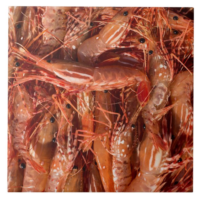 Delicious Prawns Tile (Front)