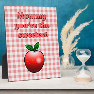 Delicious Red Apple Plaque