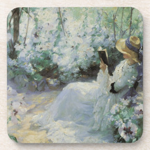 Delicious Solitude by Frank Bramley, Vintage Art Coaster